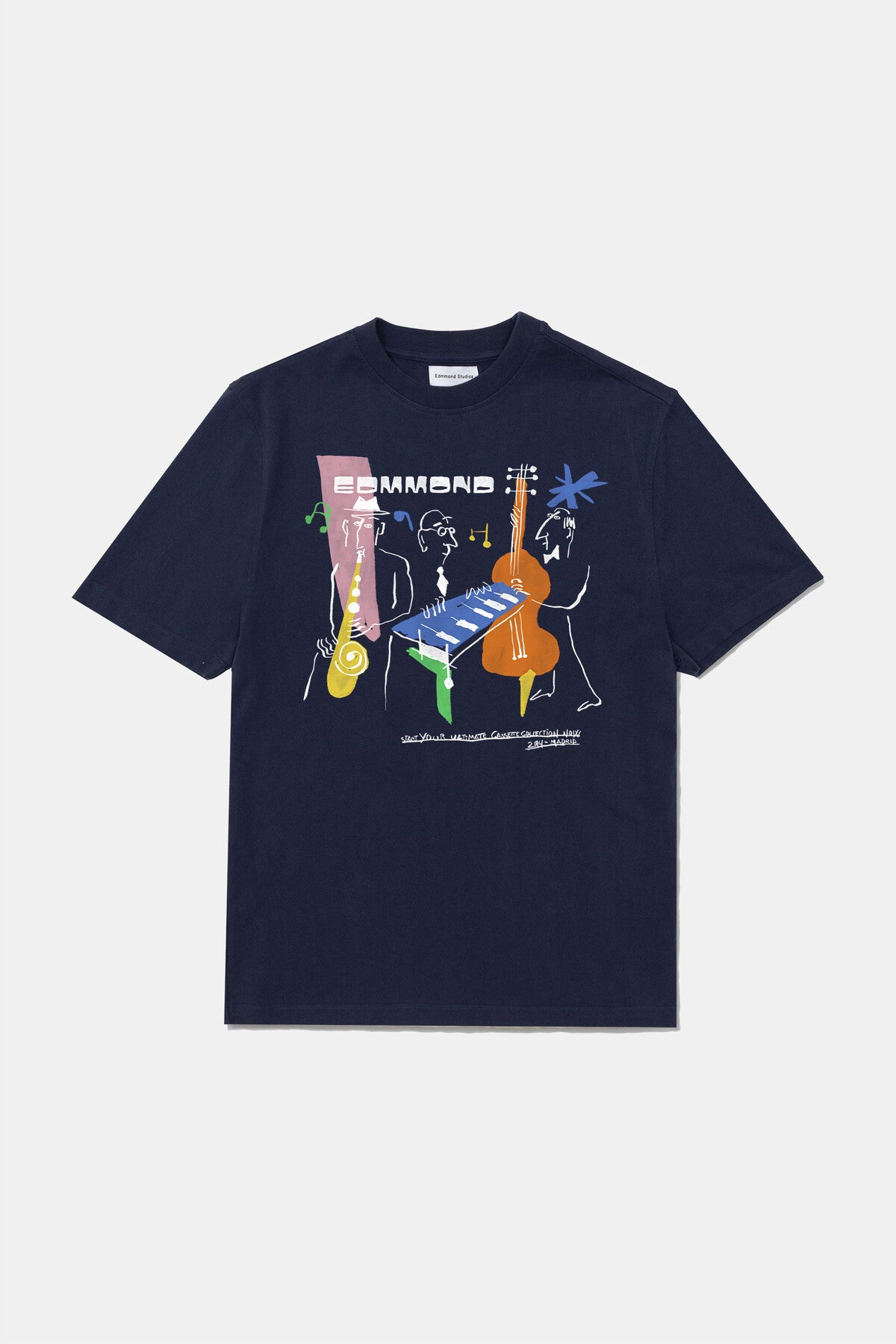 CASSETTE T-SHIRT NAVY