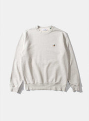 DUCK SWEATHIRT GREY MELANGE