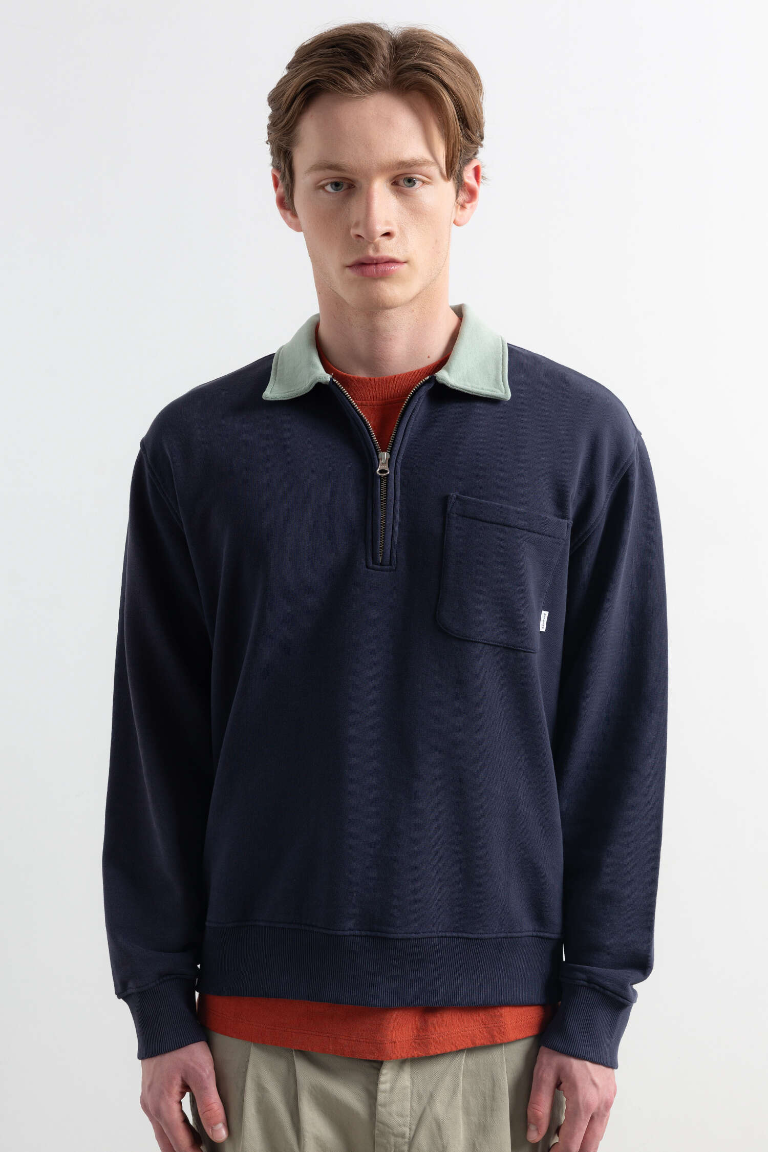 TEMPLE SWEATHIRT NAVY