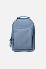 Light blue backpack on a transparent background