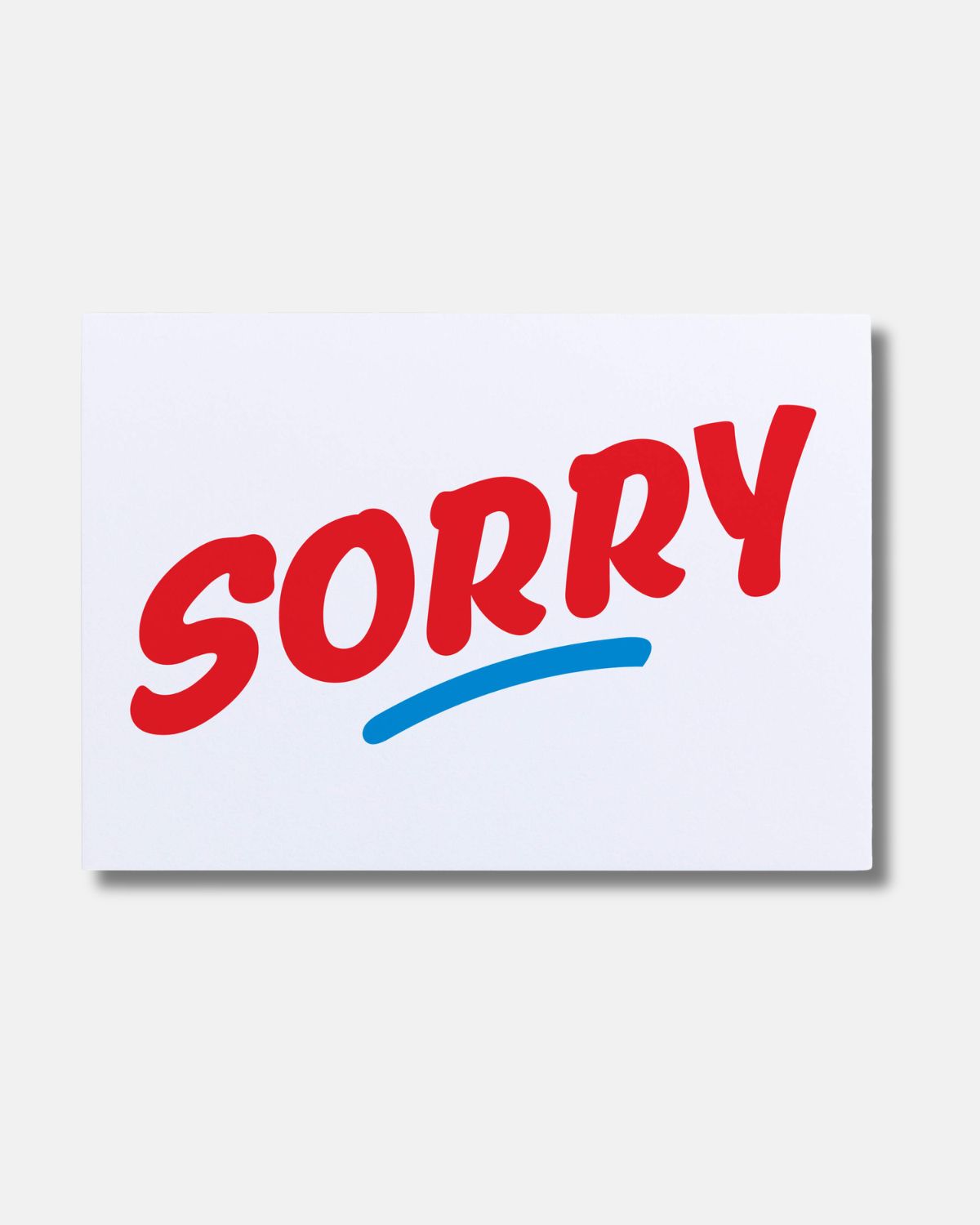 SORRY CARD
