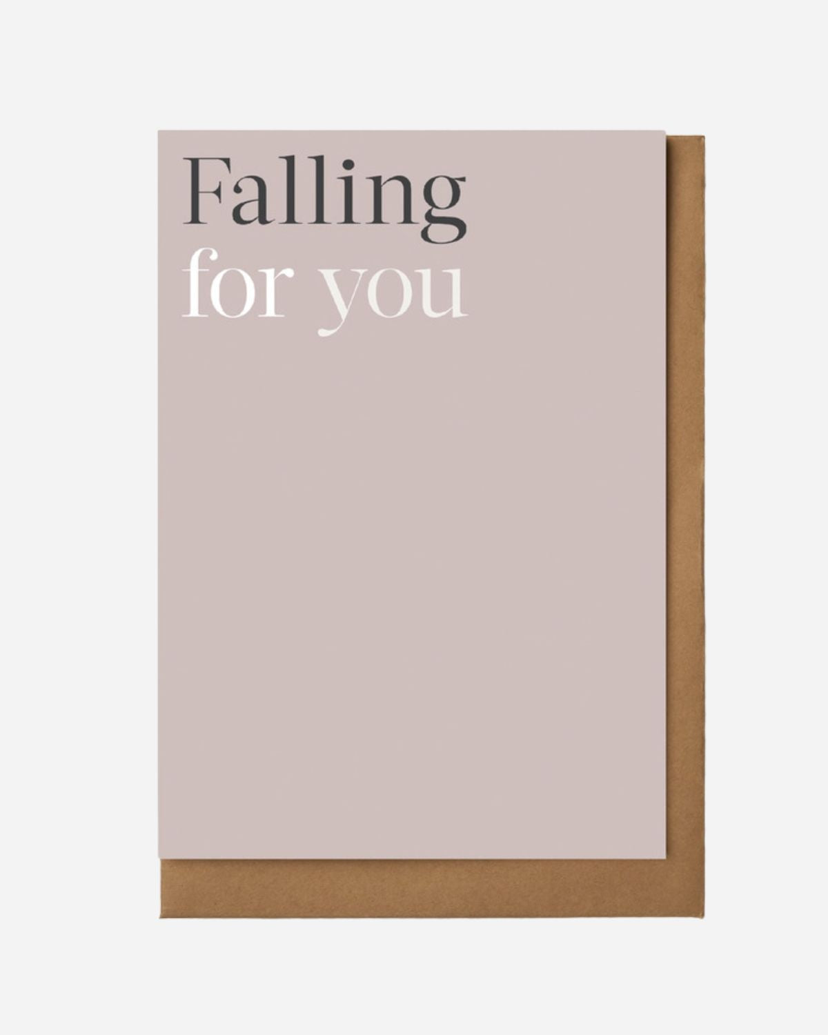 FALLING FOR YOU CARD