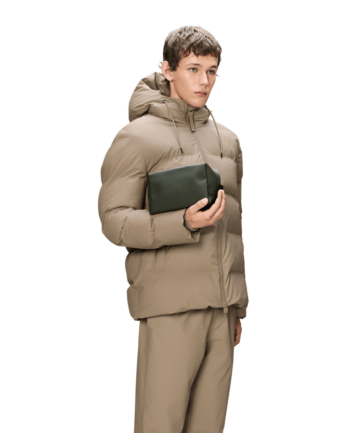 WASH BAG SMALL GREEN