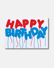 BIRTHDAY BALLOONS CARD