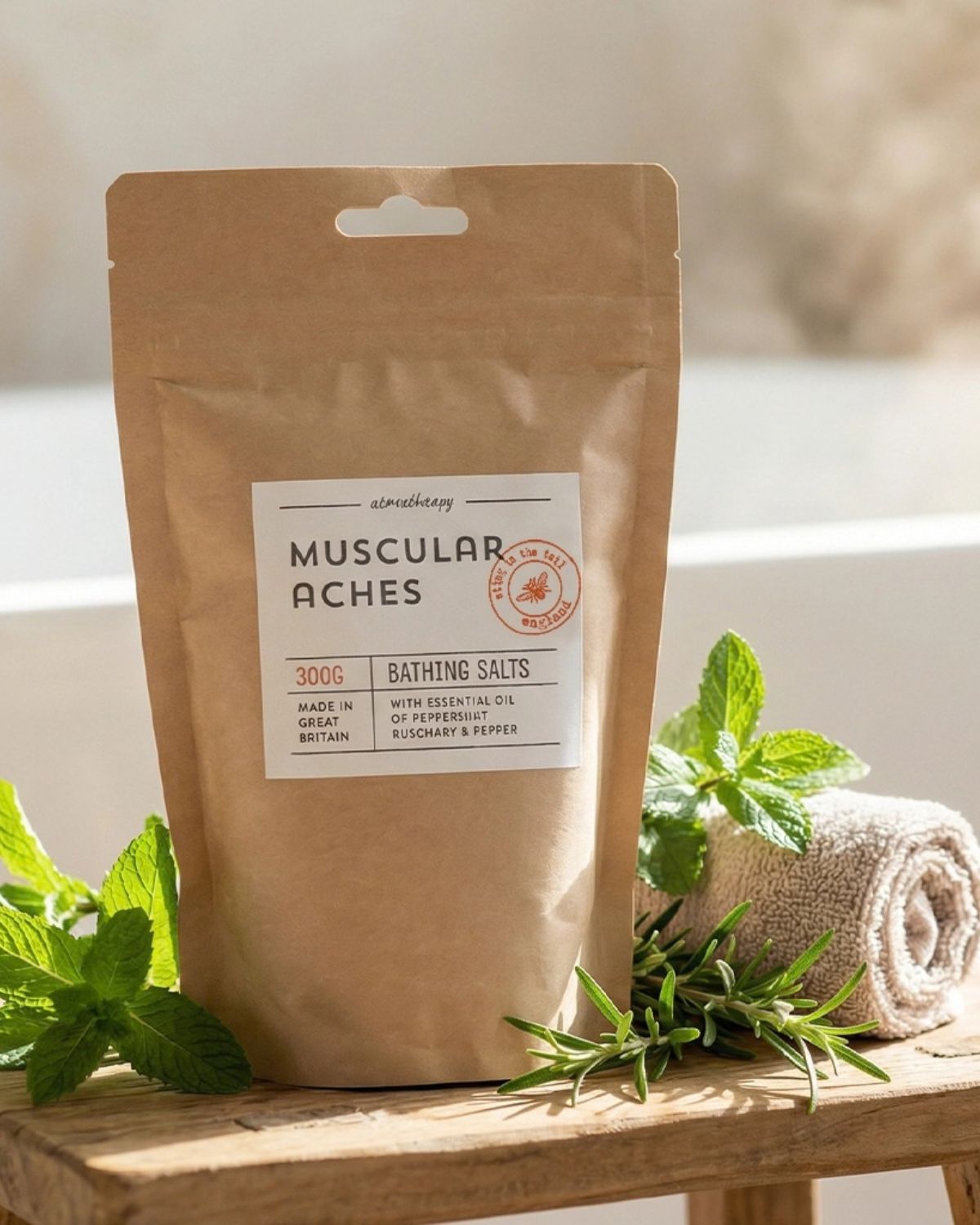 AROMATHERAPY MUSCLE ACHES BATH SALTS