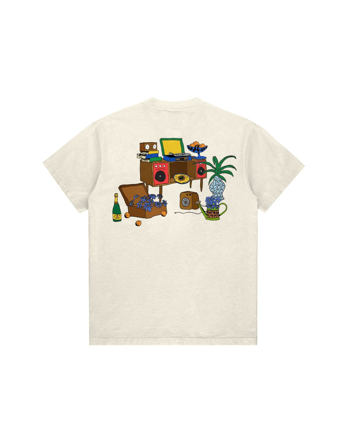T-SHIRT WHITE STEREO x COOPER