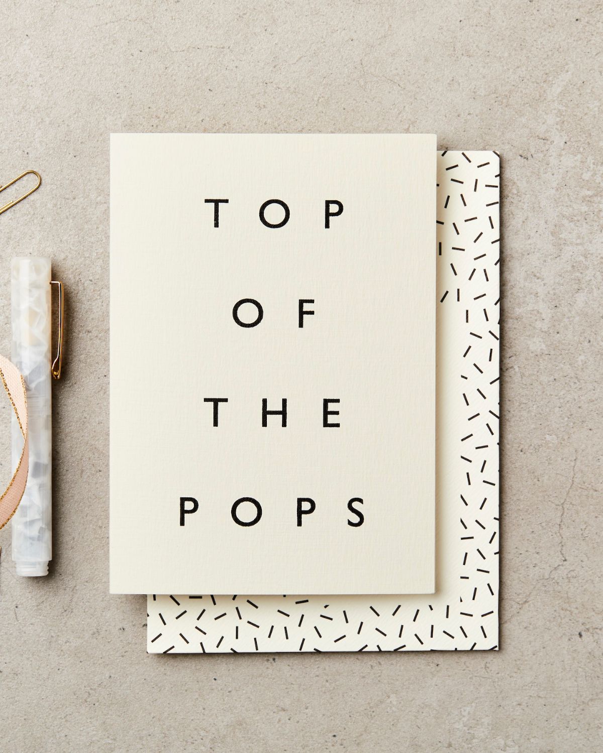 TOP OF THE POPS FATHERS DAY CARD