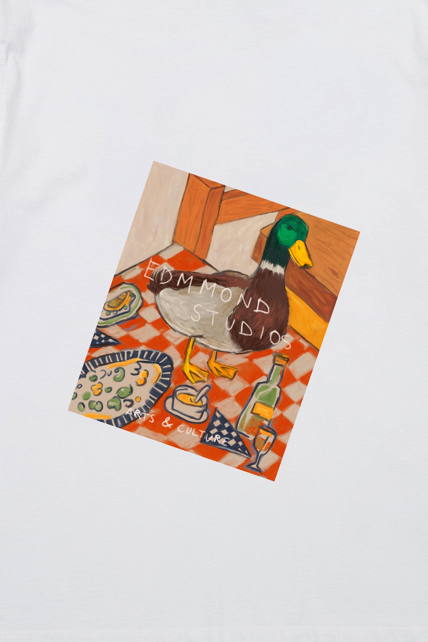 CUTE DUCK TEE WHITE
