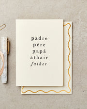 PADRE FATHERS DAY CARD
