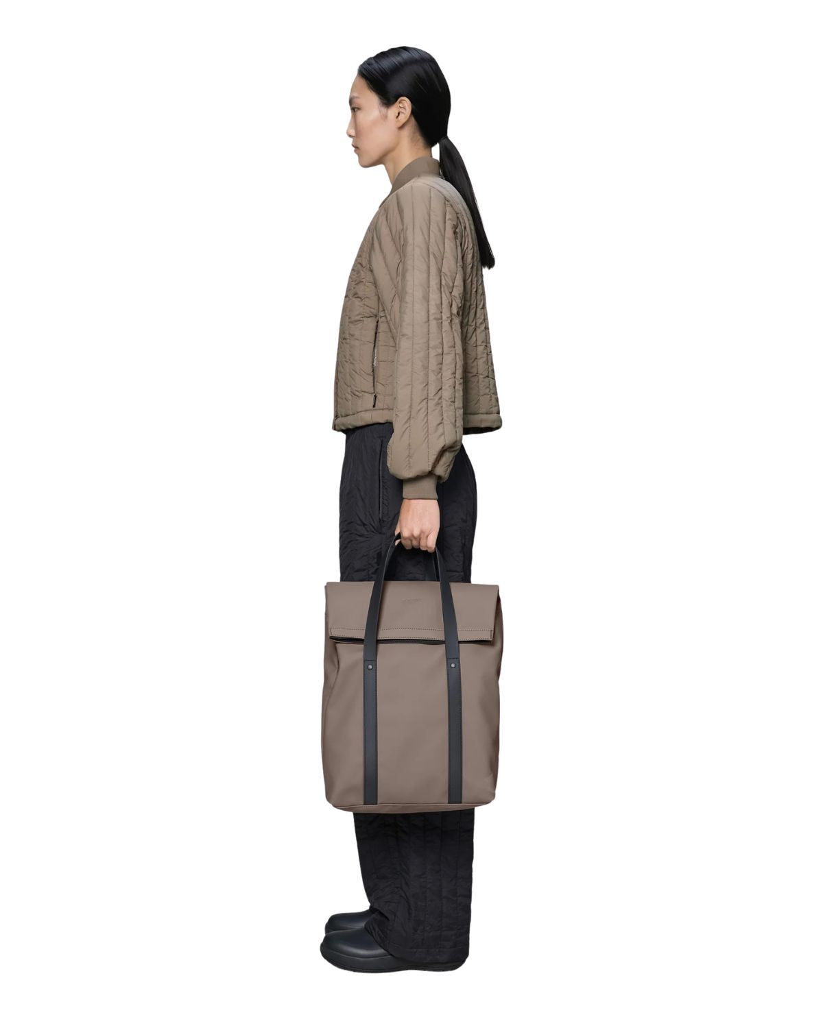 2 WAY TOTE BACKPACK CINDER