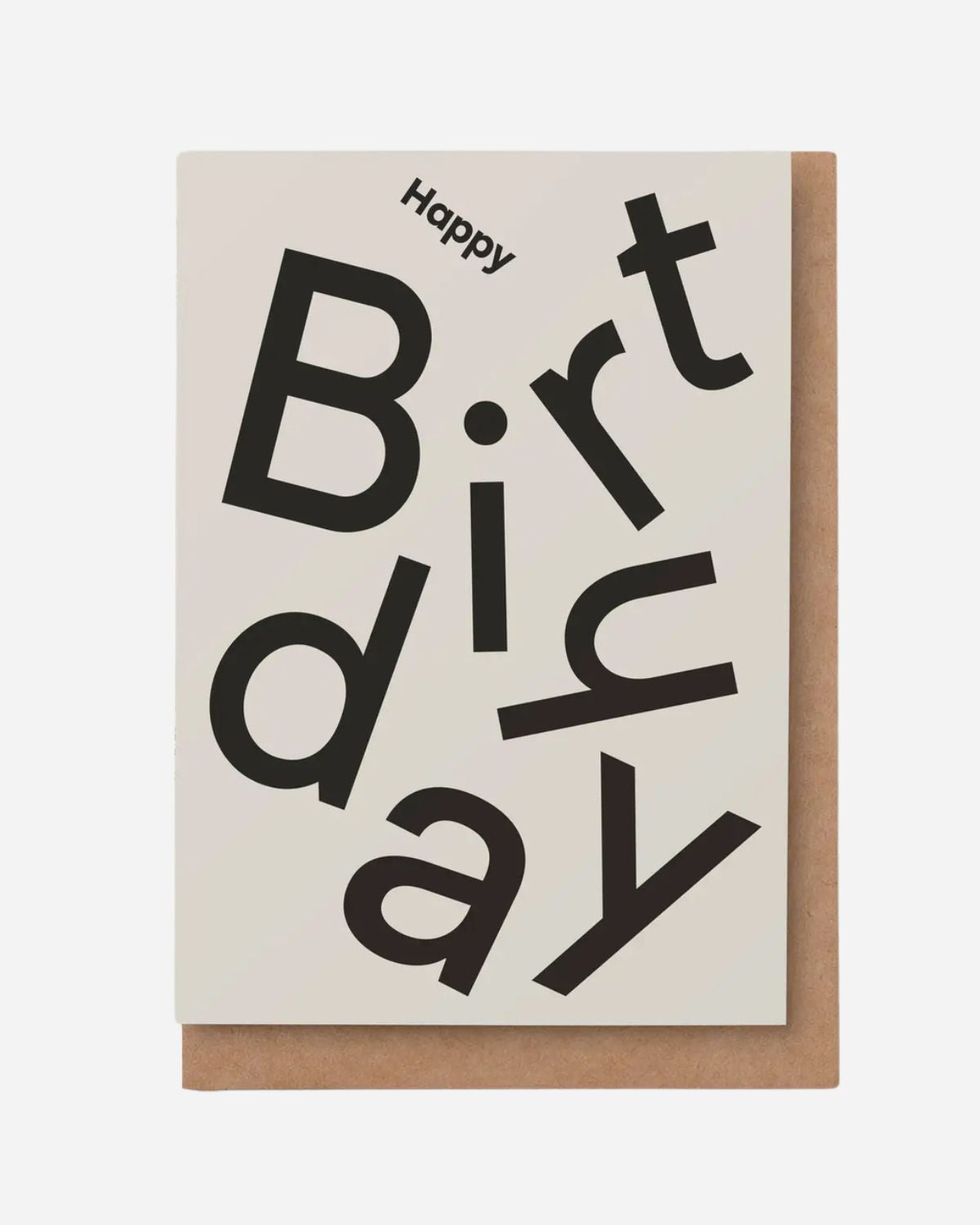 HAPPY BIRTHDAY CARD