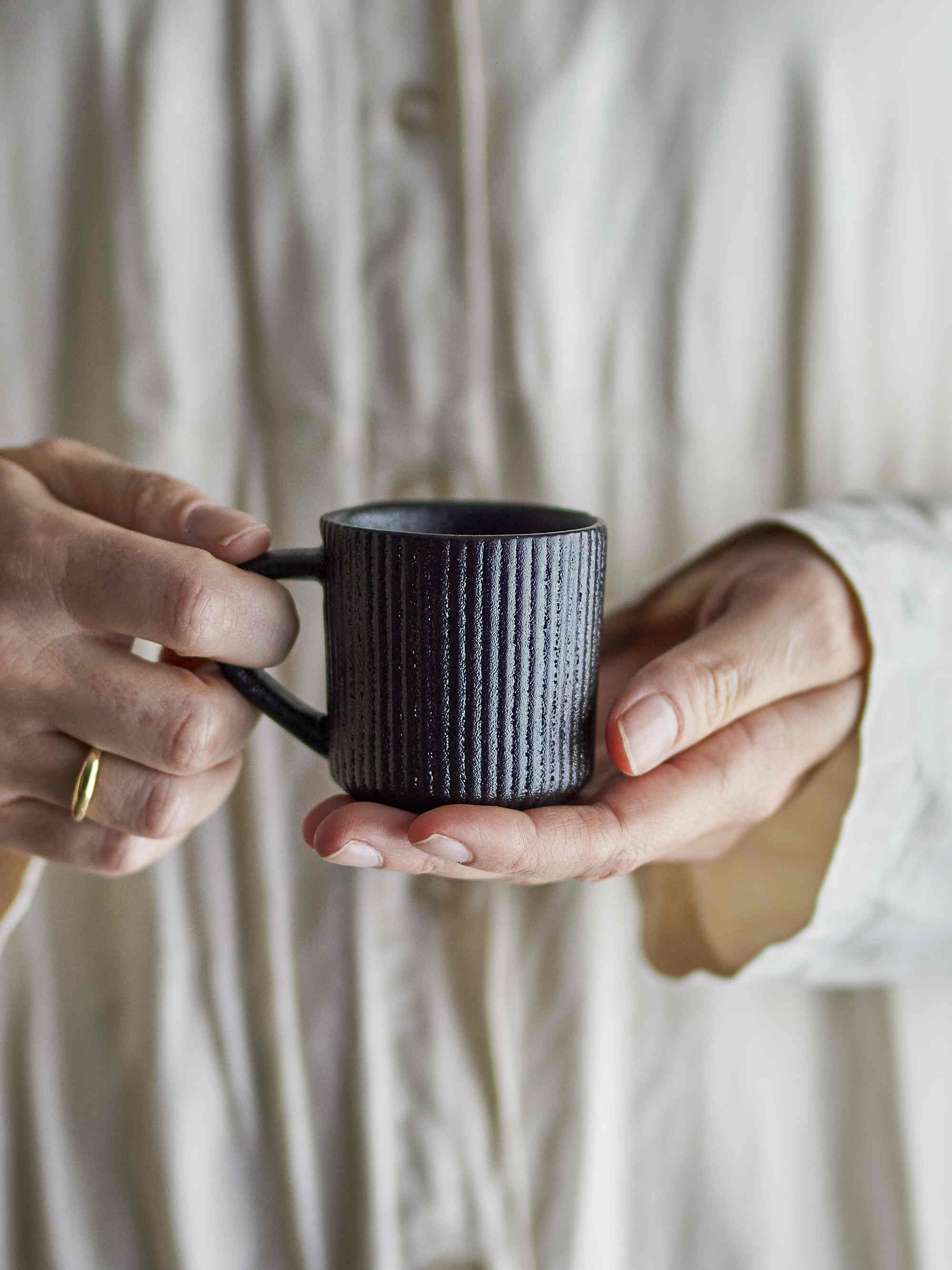 NERI ESPRESSO CUP BLACK