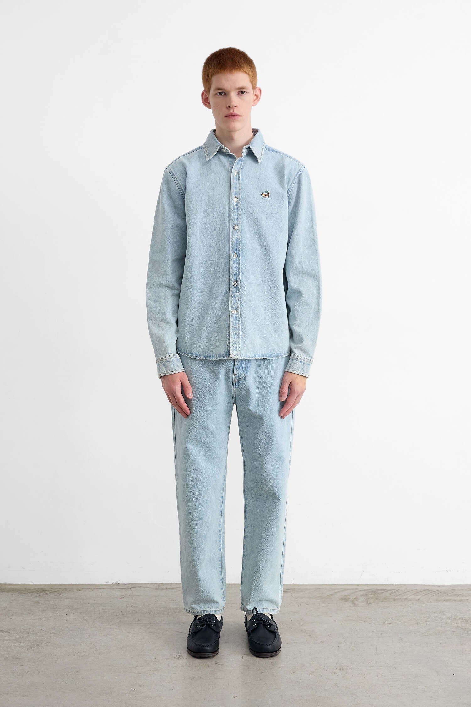 DUCK PATCH DENIM SHIRT