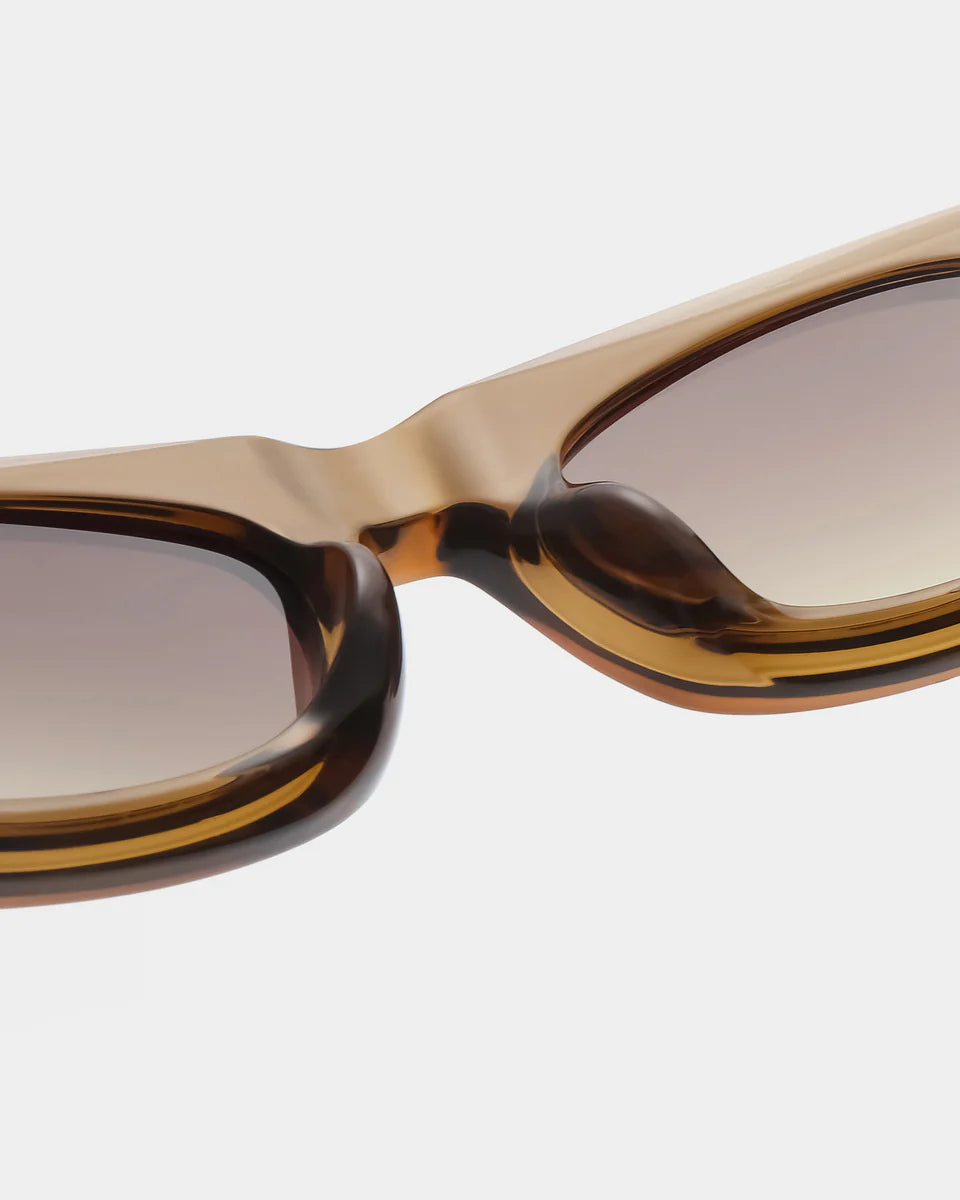 FRIDA SMOKE TRANSPARENT SUNGLASSES