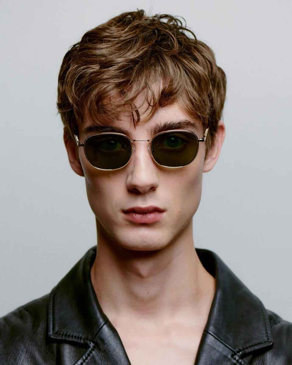 HELLO GOLD SUNGLASSES