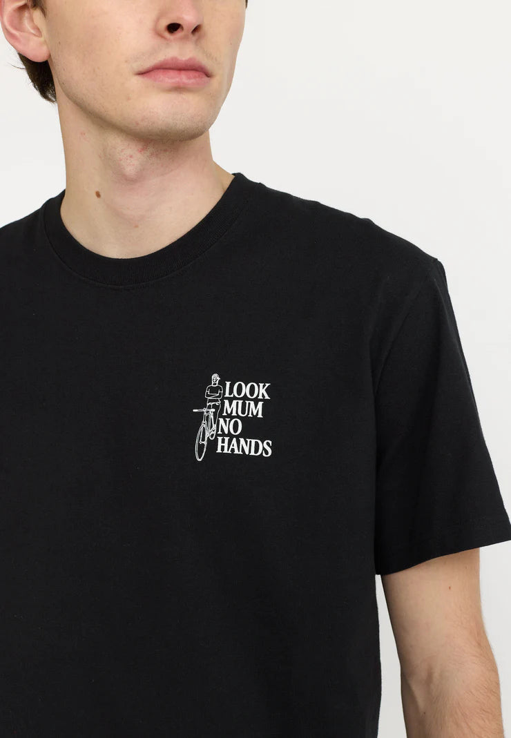 LOOK MUM! T-SHIRT BLACK