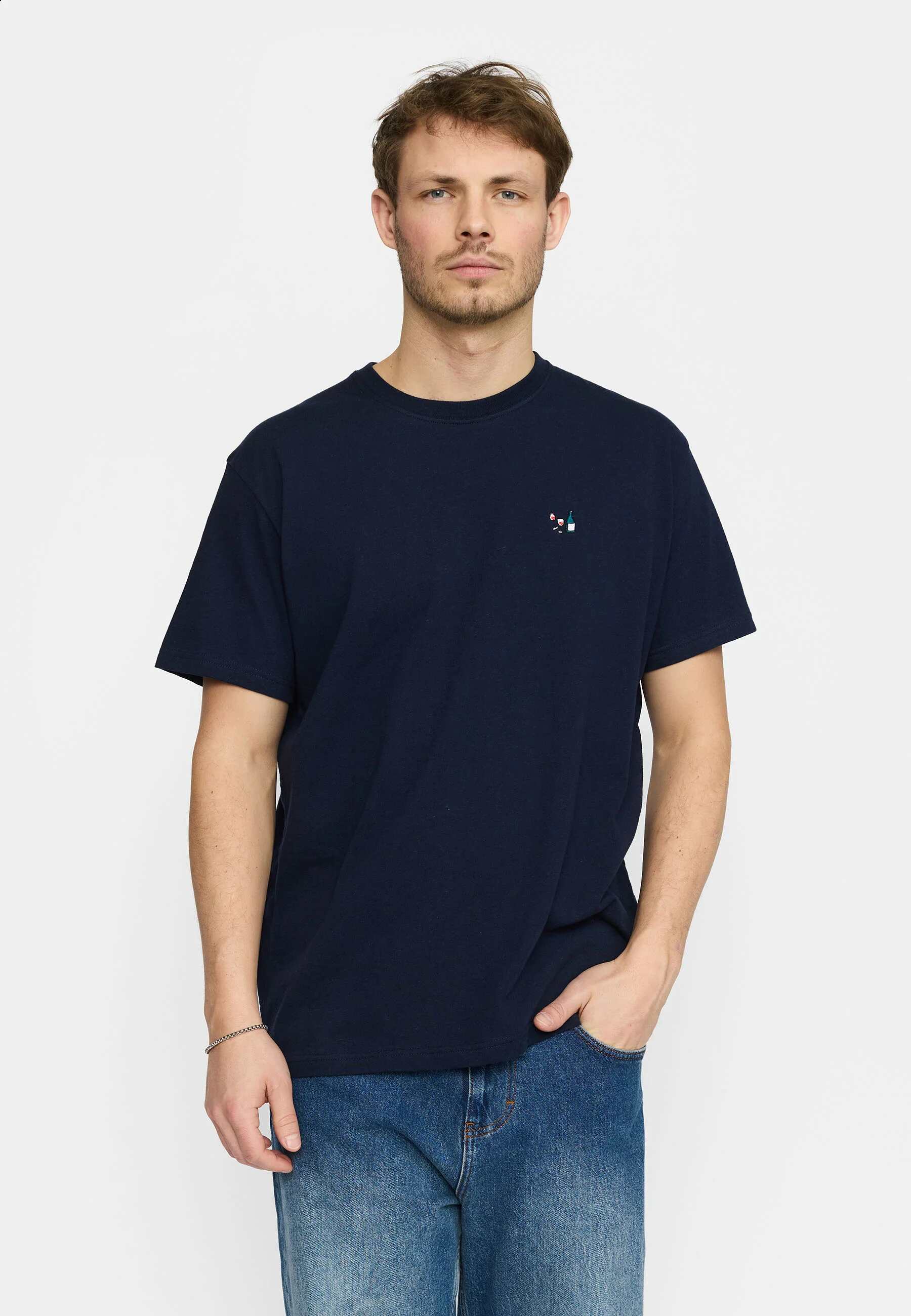 APPLICATION T-SHIRT DAYTIME NAVY MELANGE