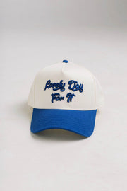 LOVELY DAY FOR IT CAP BLUE