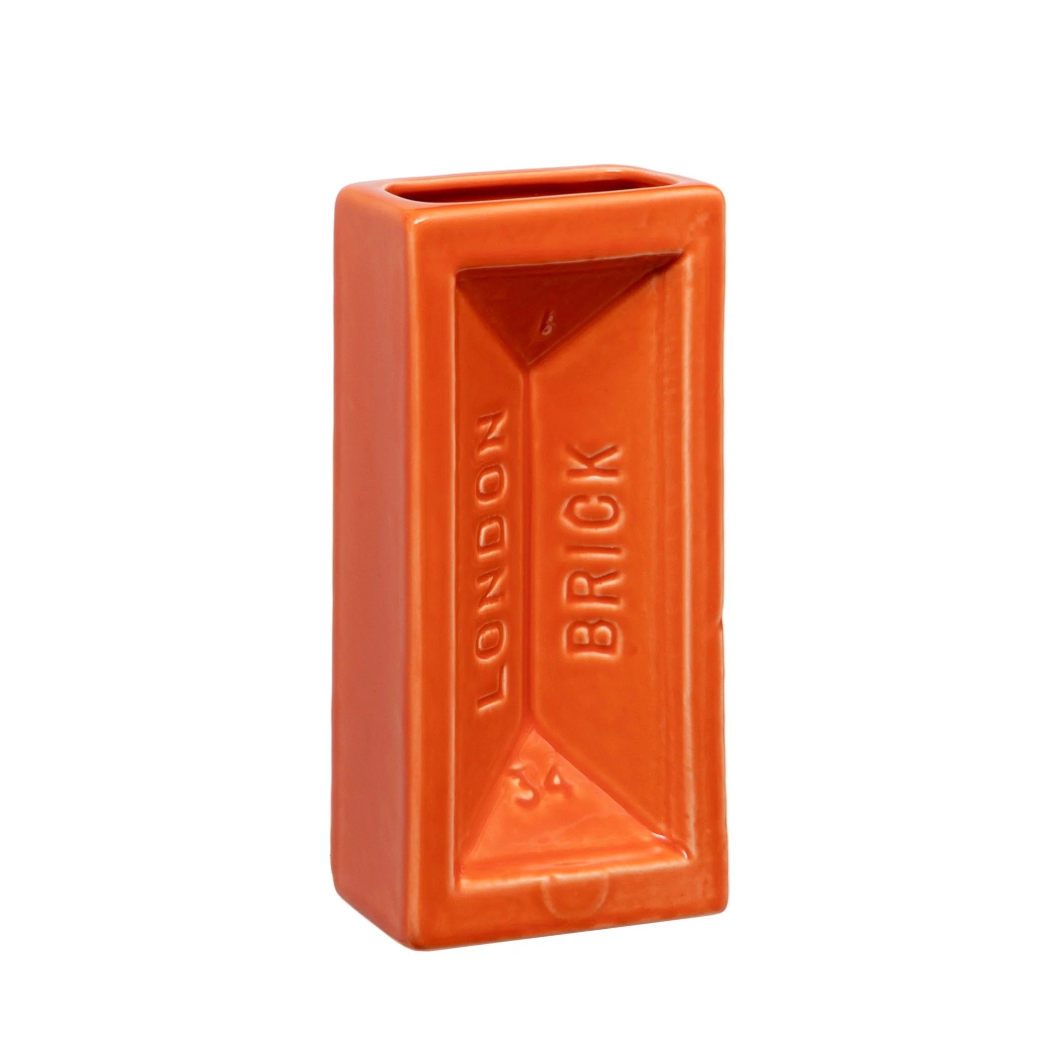 LONDON BRICK VASE ORANGE