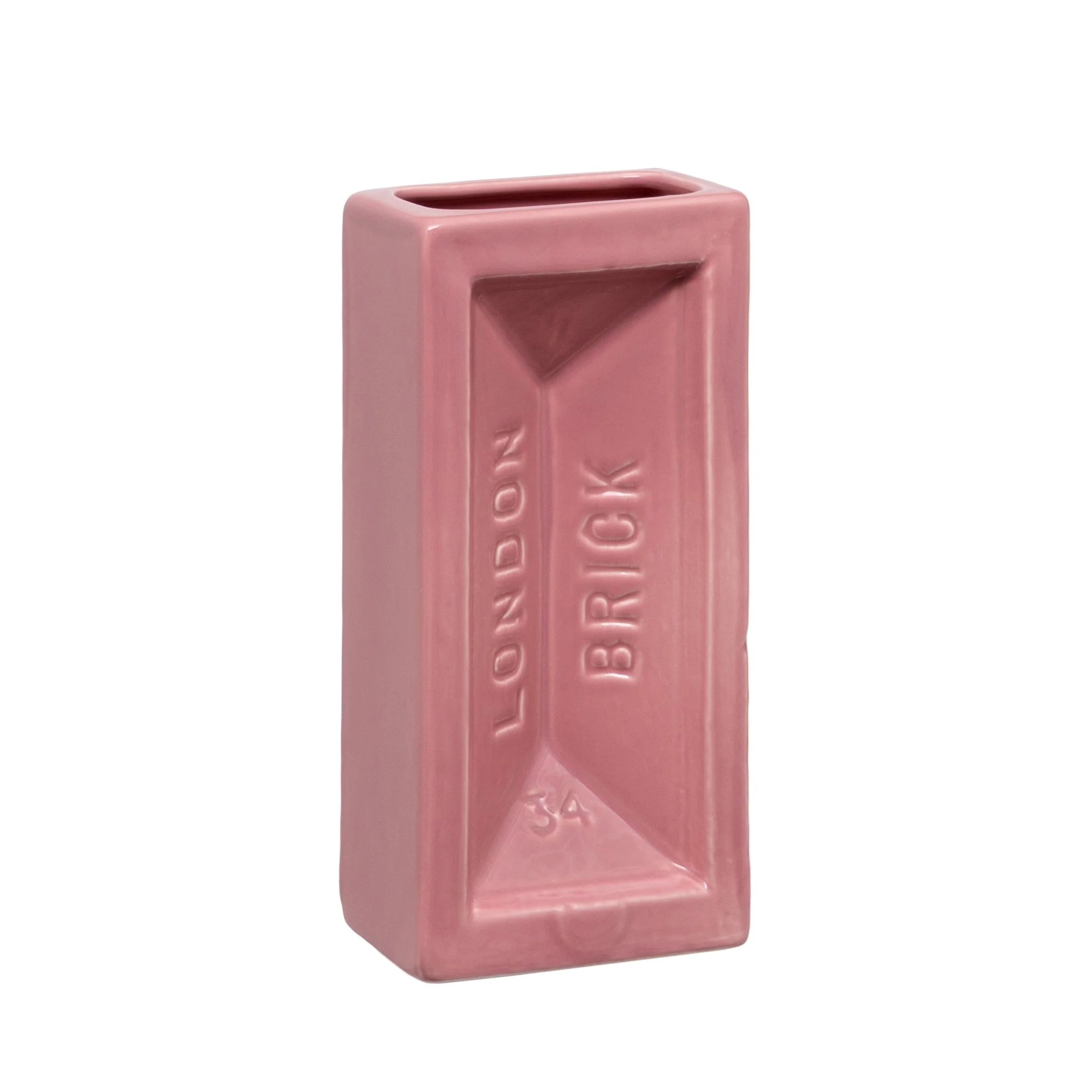 LONDON BRICK VASE PINK