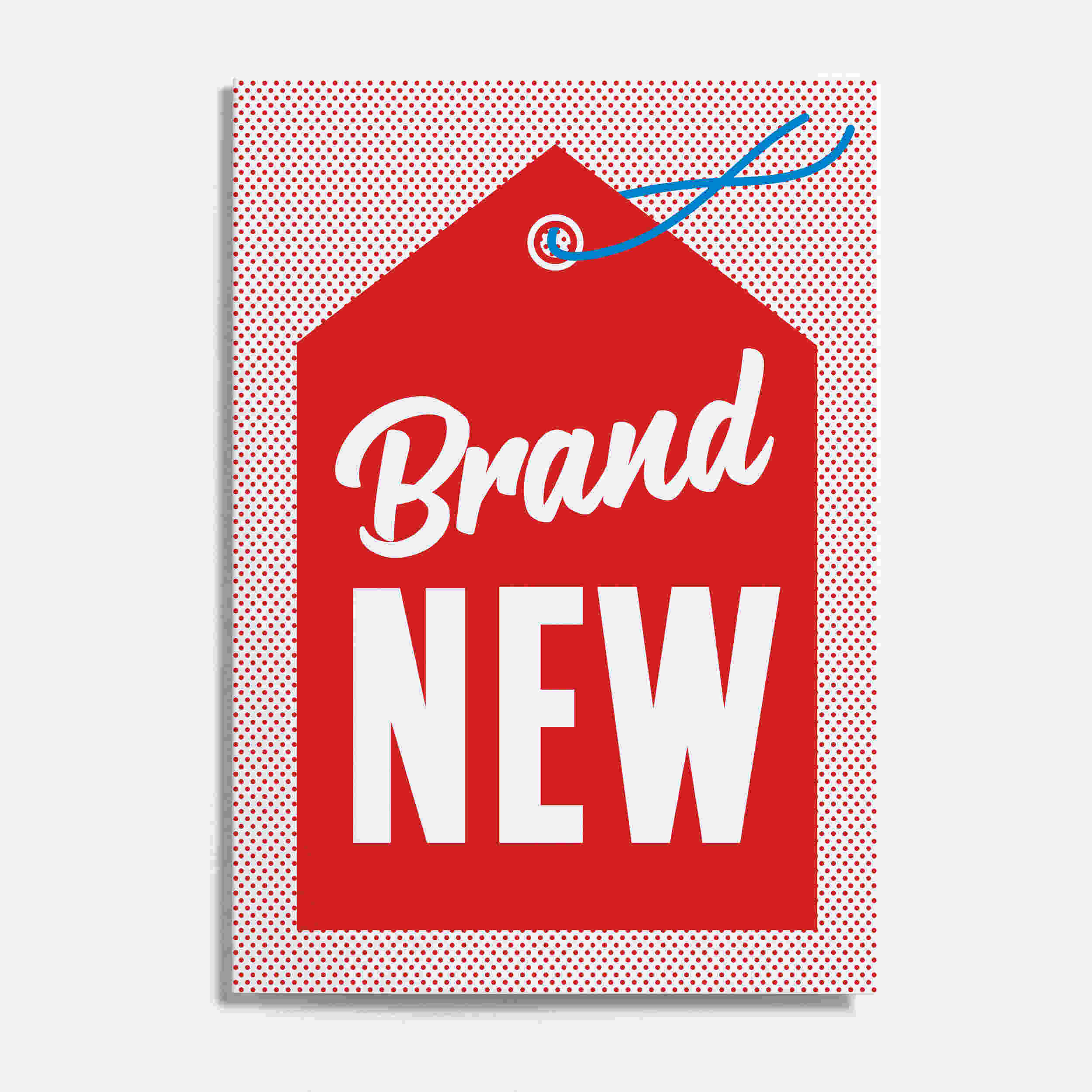 BRAND NEW CARD RED