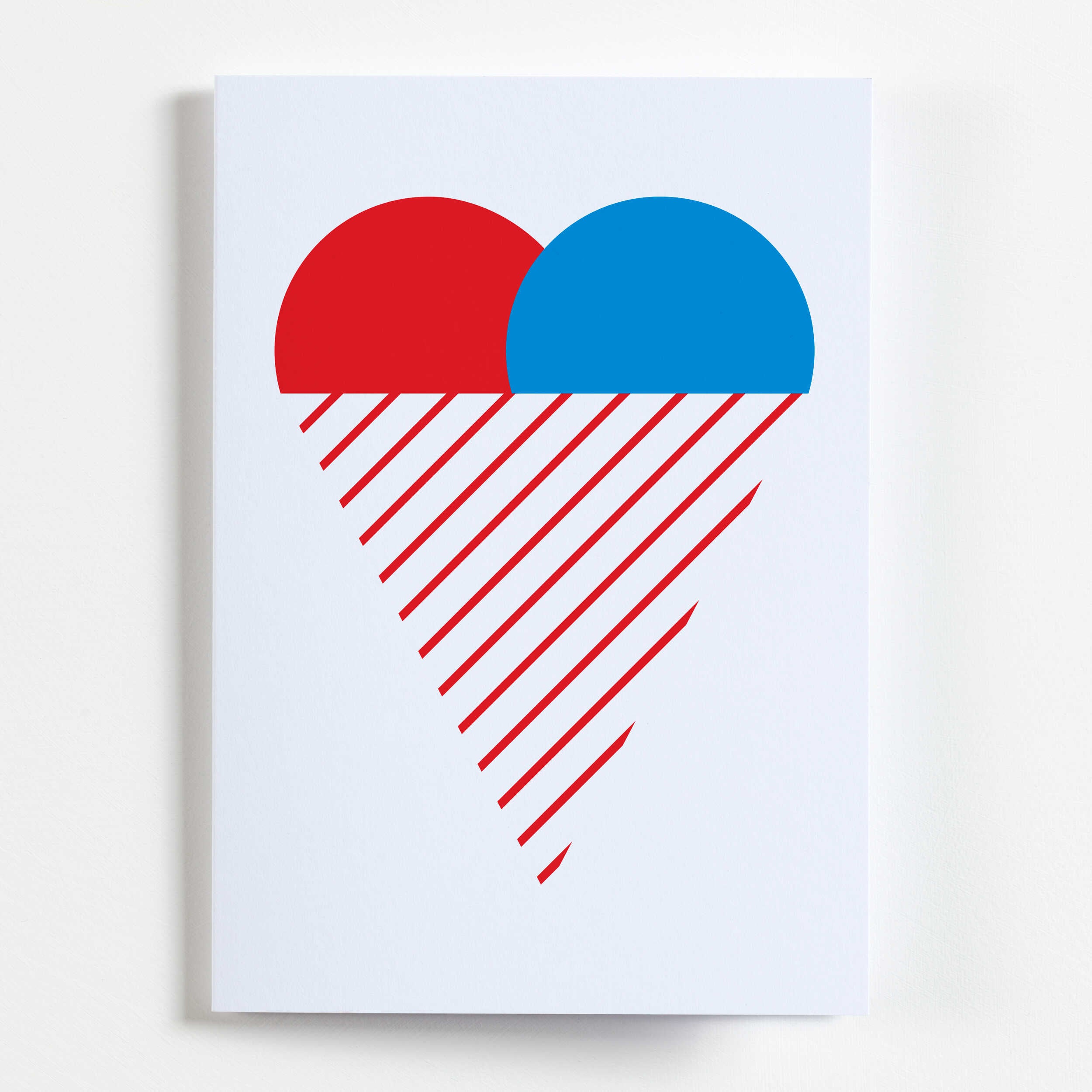 ICE CREAM HEART CARD