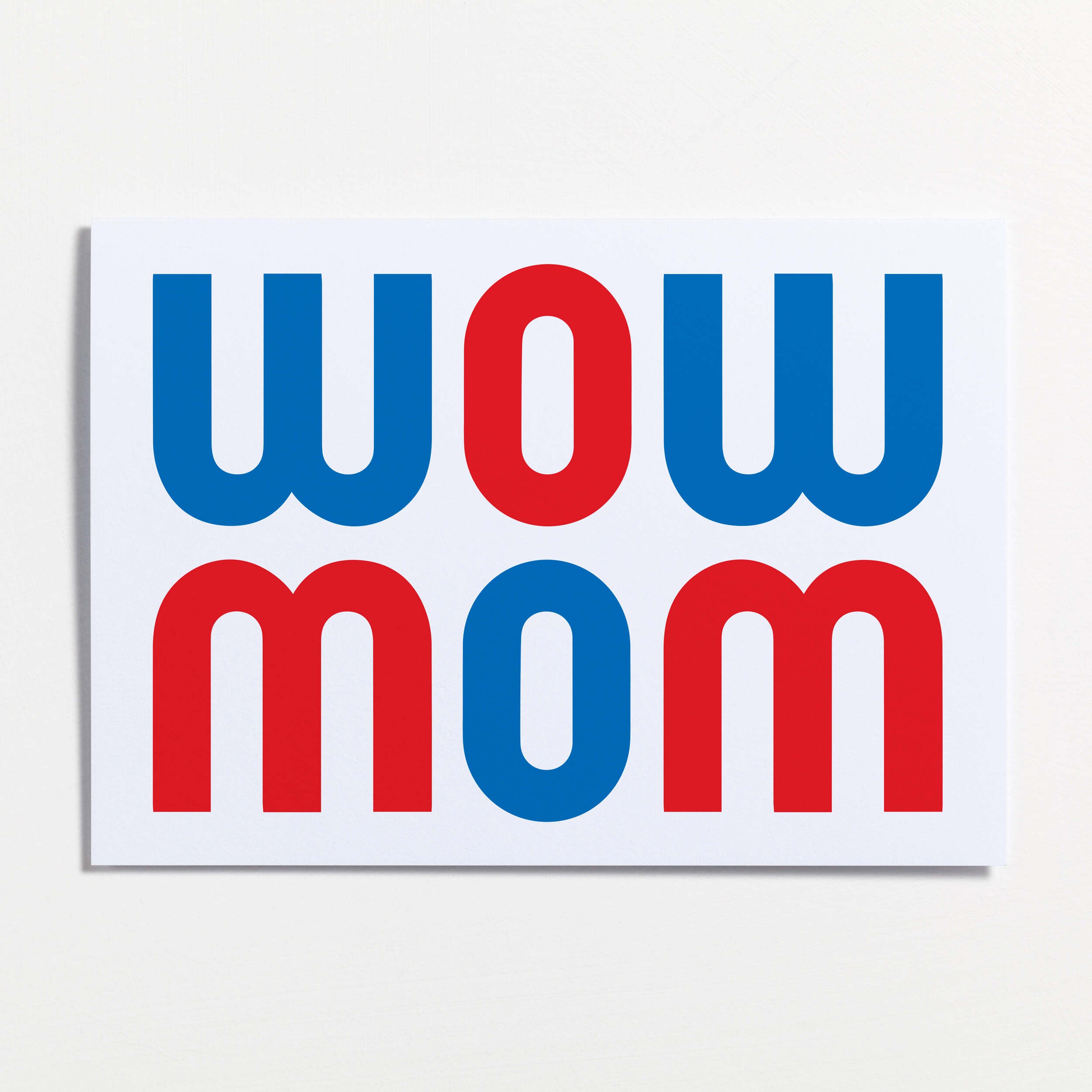 WOW MOM CARD