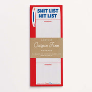SHIT LIST/HIT LIST - NOTE PAD