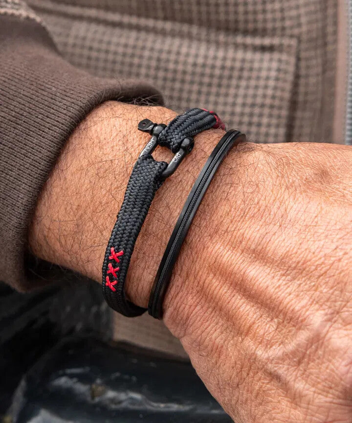 VICIOUS VIK COA BLACK XXX BLACK BRACELET