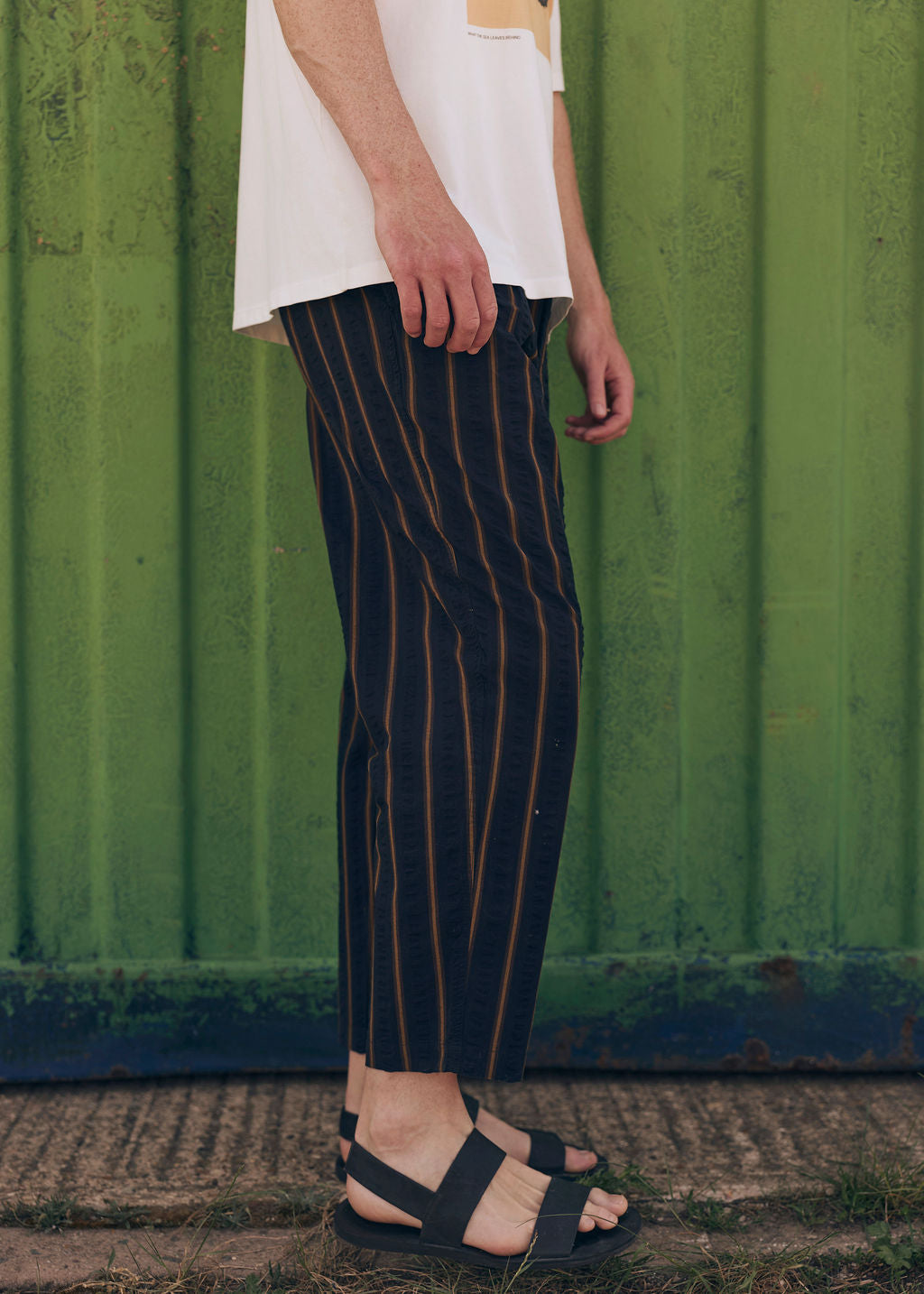 PORTBOU SEERSUCKER LUC PANTS