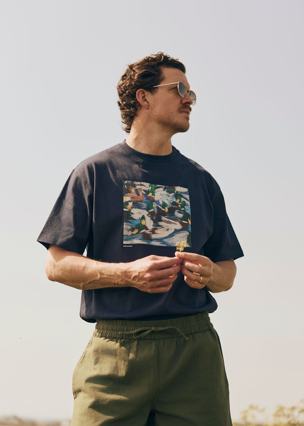 DUCK LAKE T-SHIRT NAVY