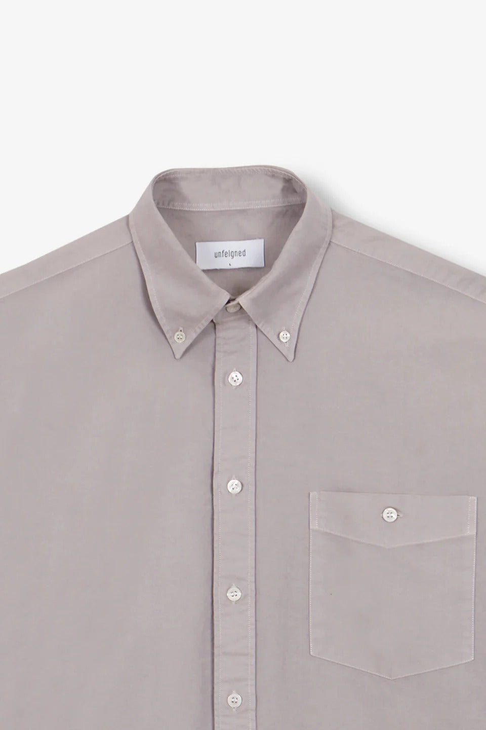 LONG SLEEVE BAGGY OXFORD SHIRT FOG