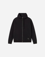 Black hoodie on a white background