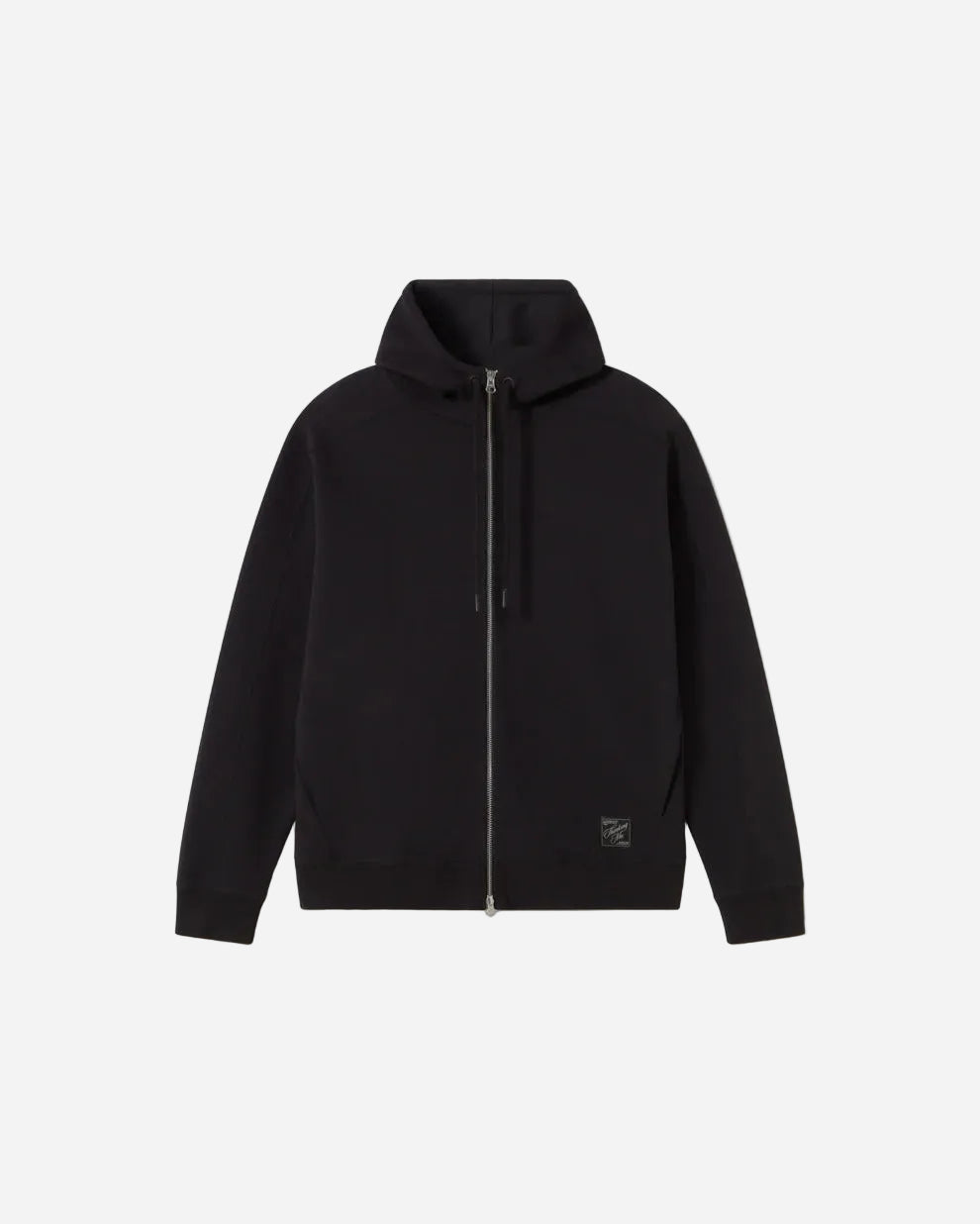 Black hoodie on a white background