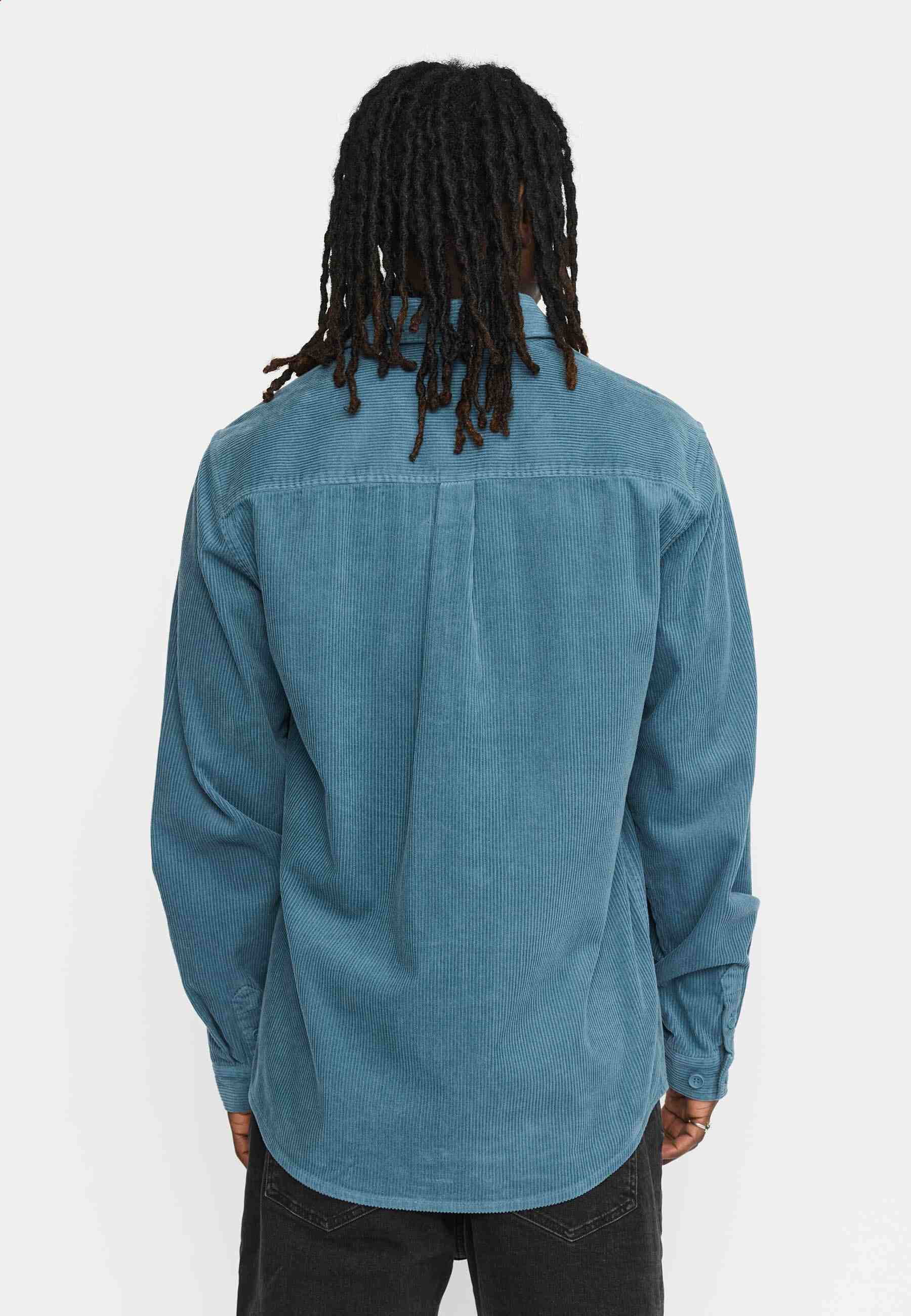 UTILITY OVERSHIRT DUST BLUE