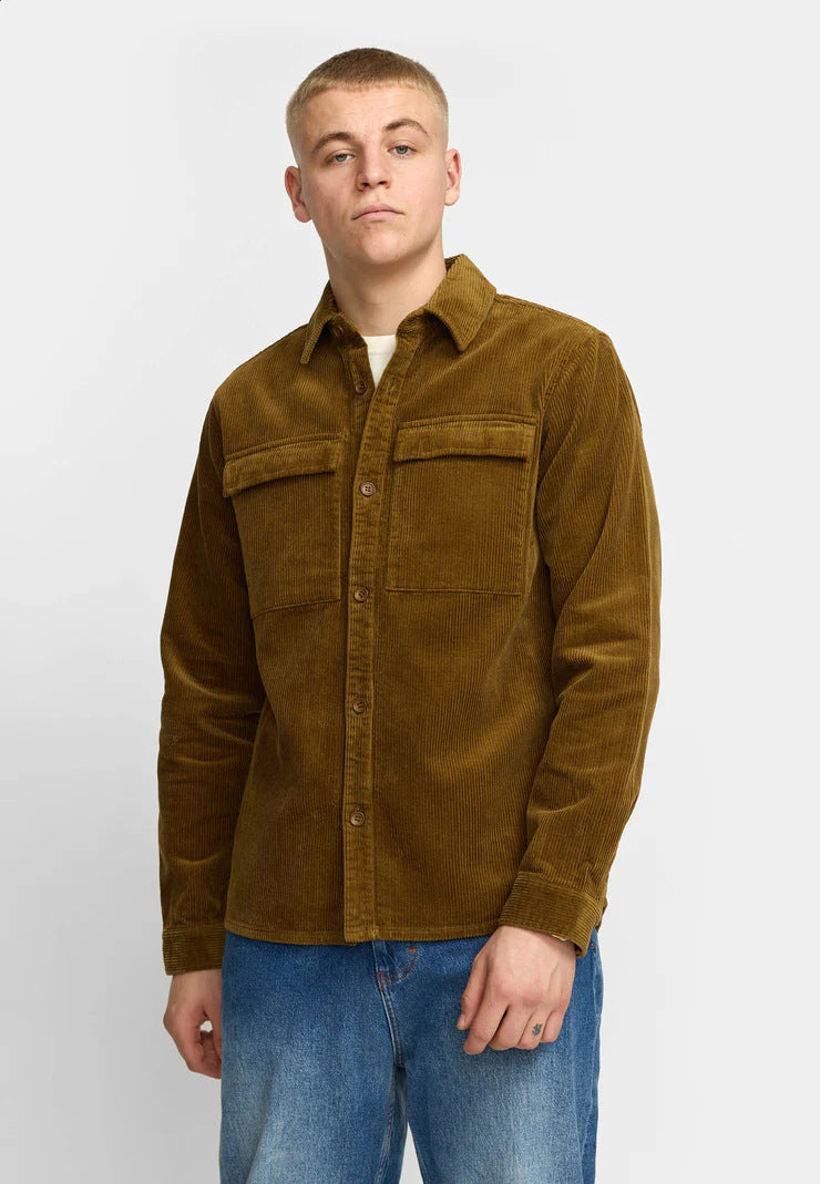 UTILITY OVERSHIRT DUSTBROWN