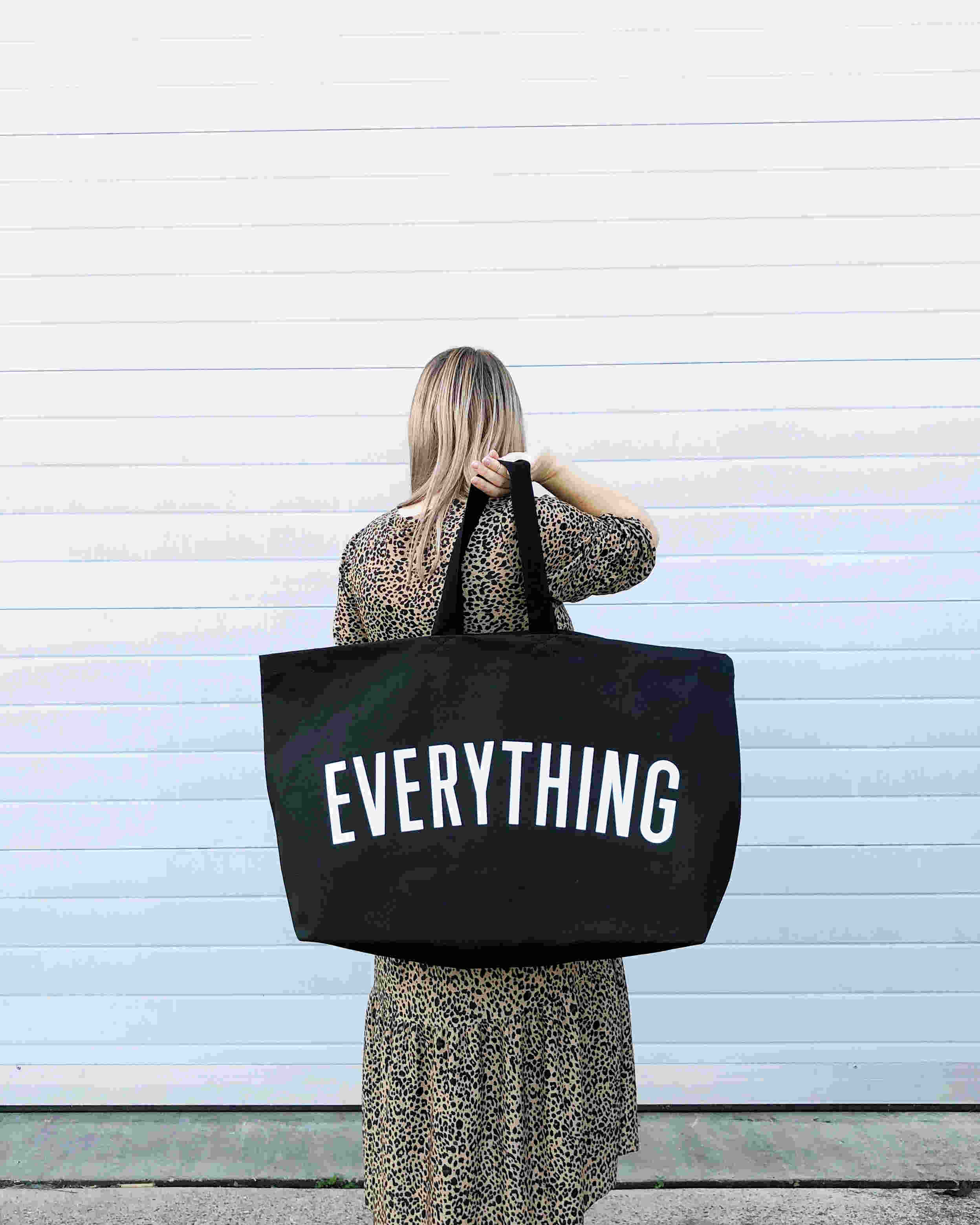 EVERYTHING BAG BLACK