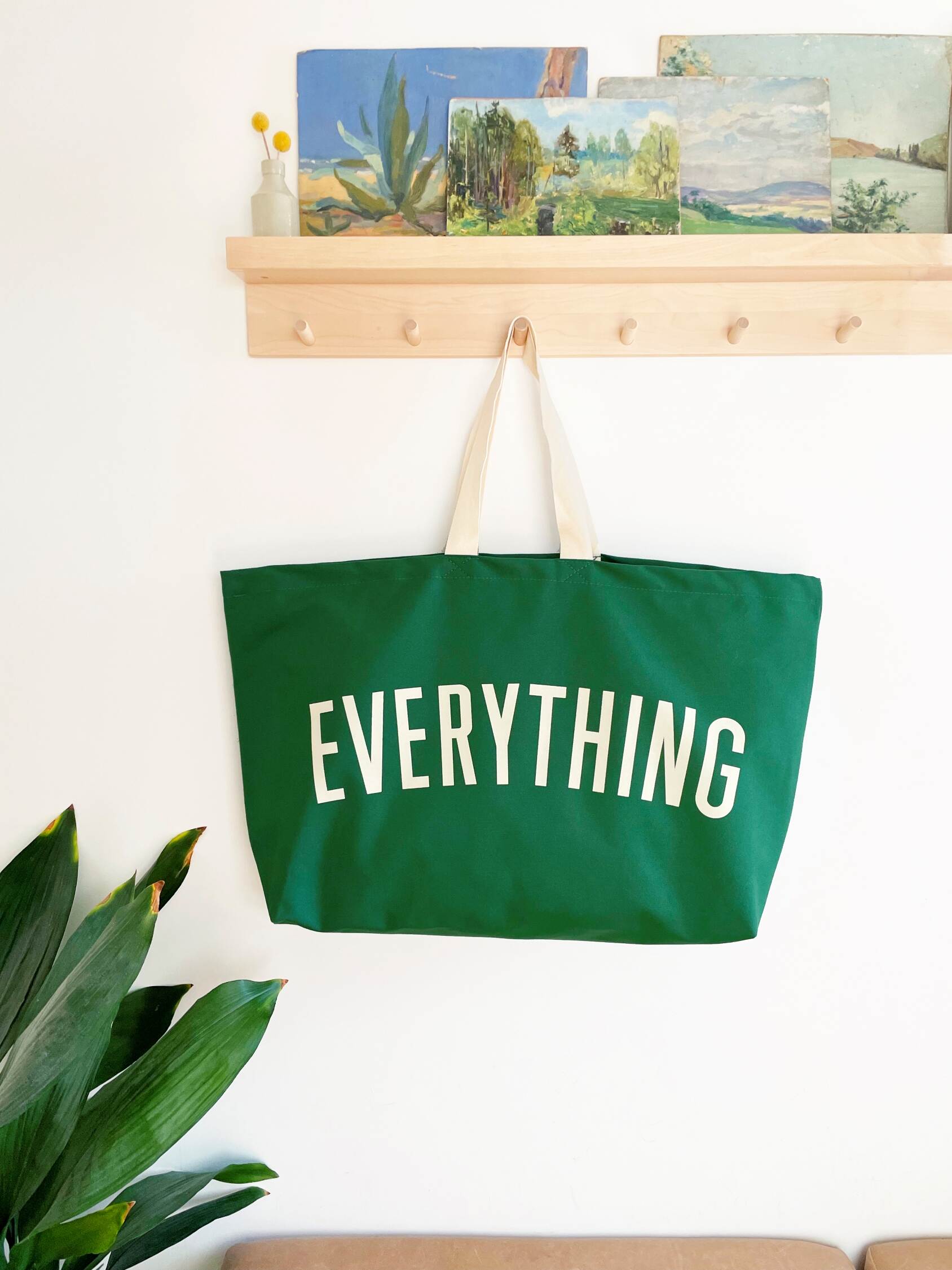 EVERYTHING BAG FOREST GREEN