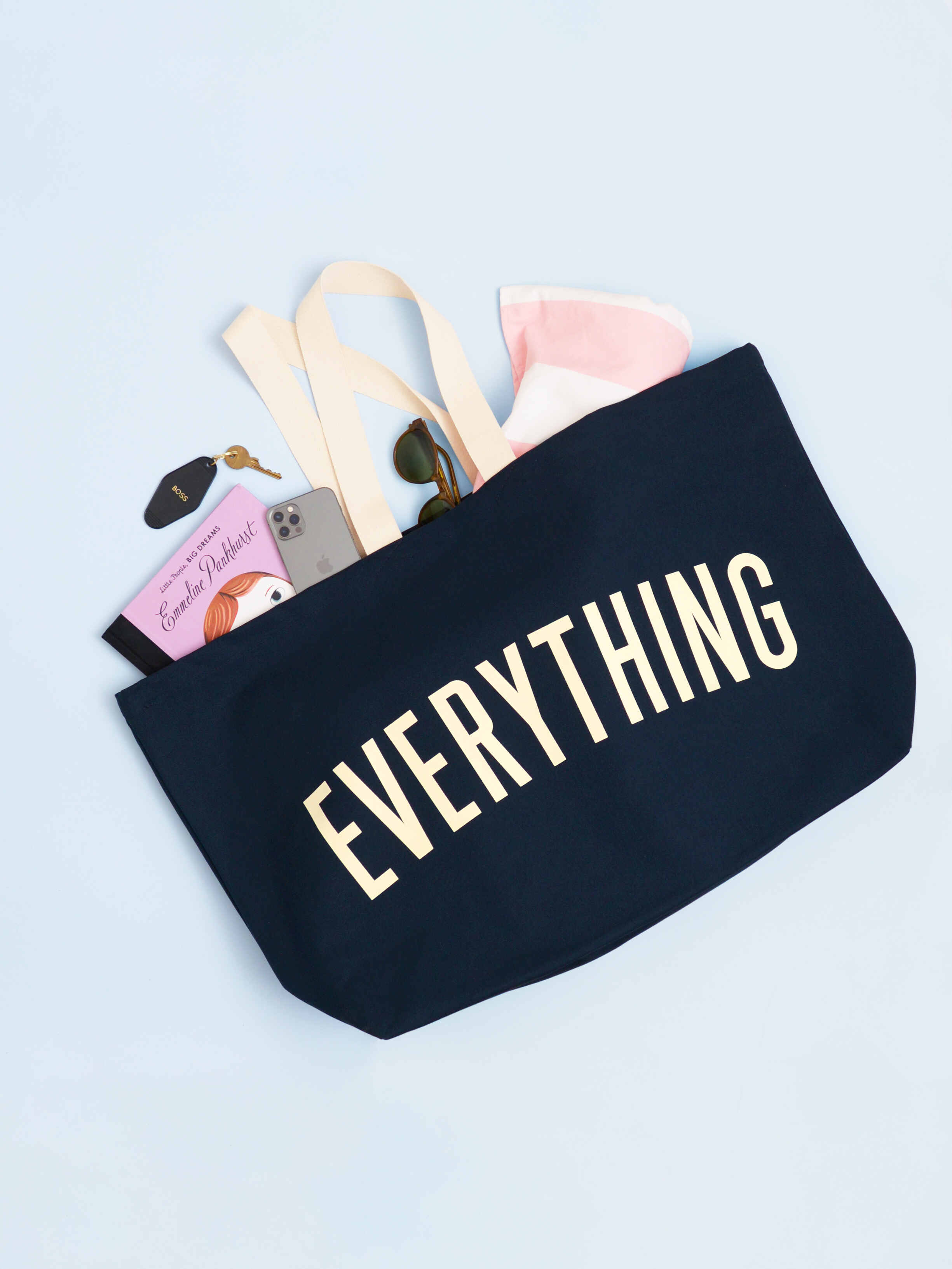 EVERYTHING BAG MIDNIGHT BLUE