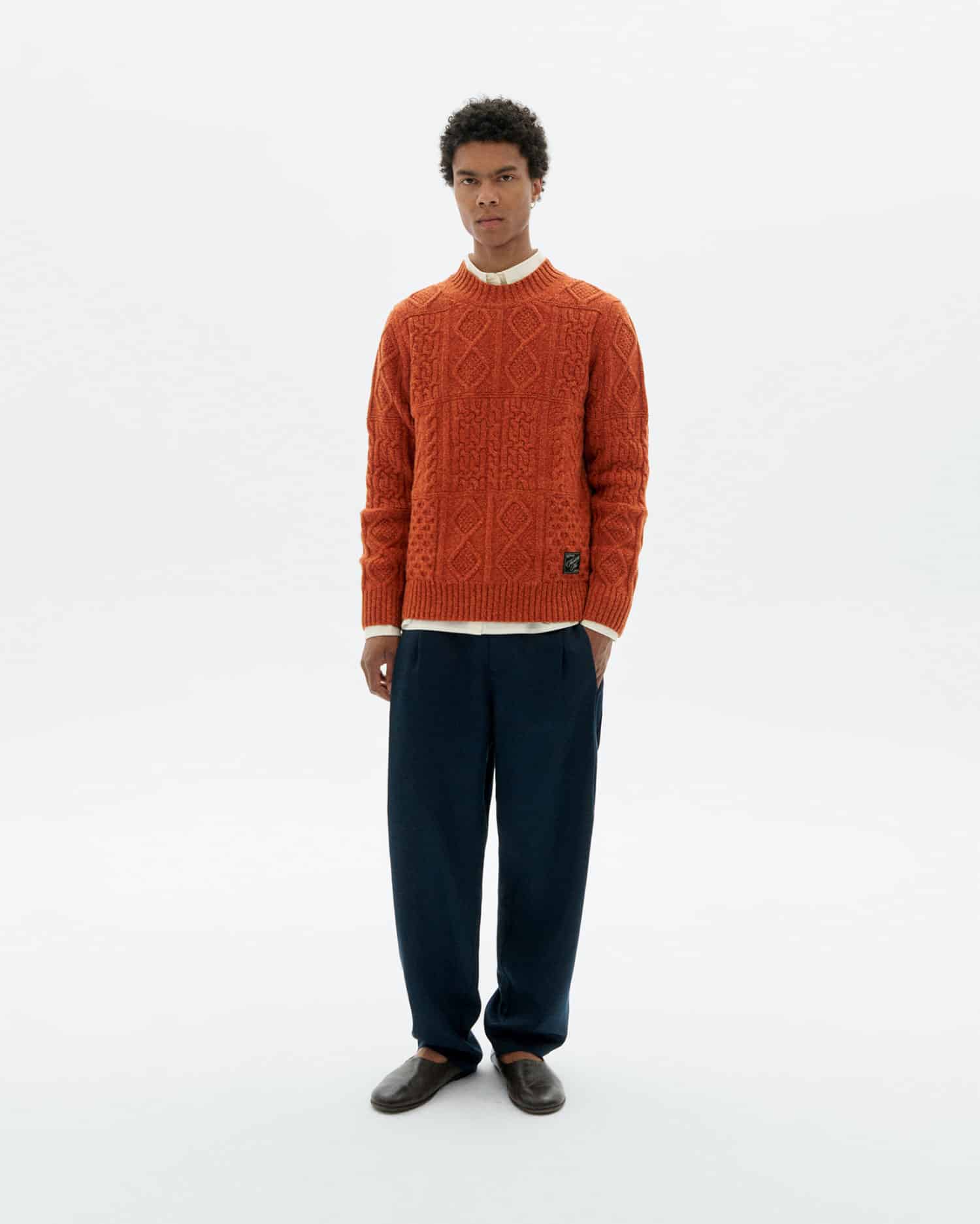 NAVY SIGURD PANTS