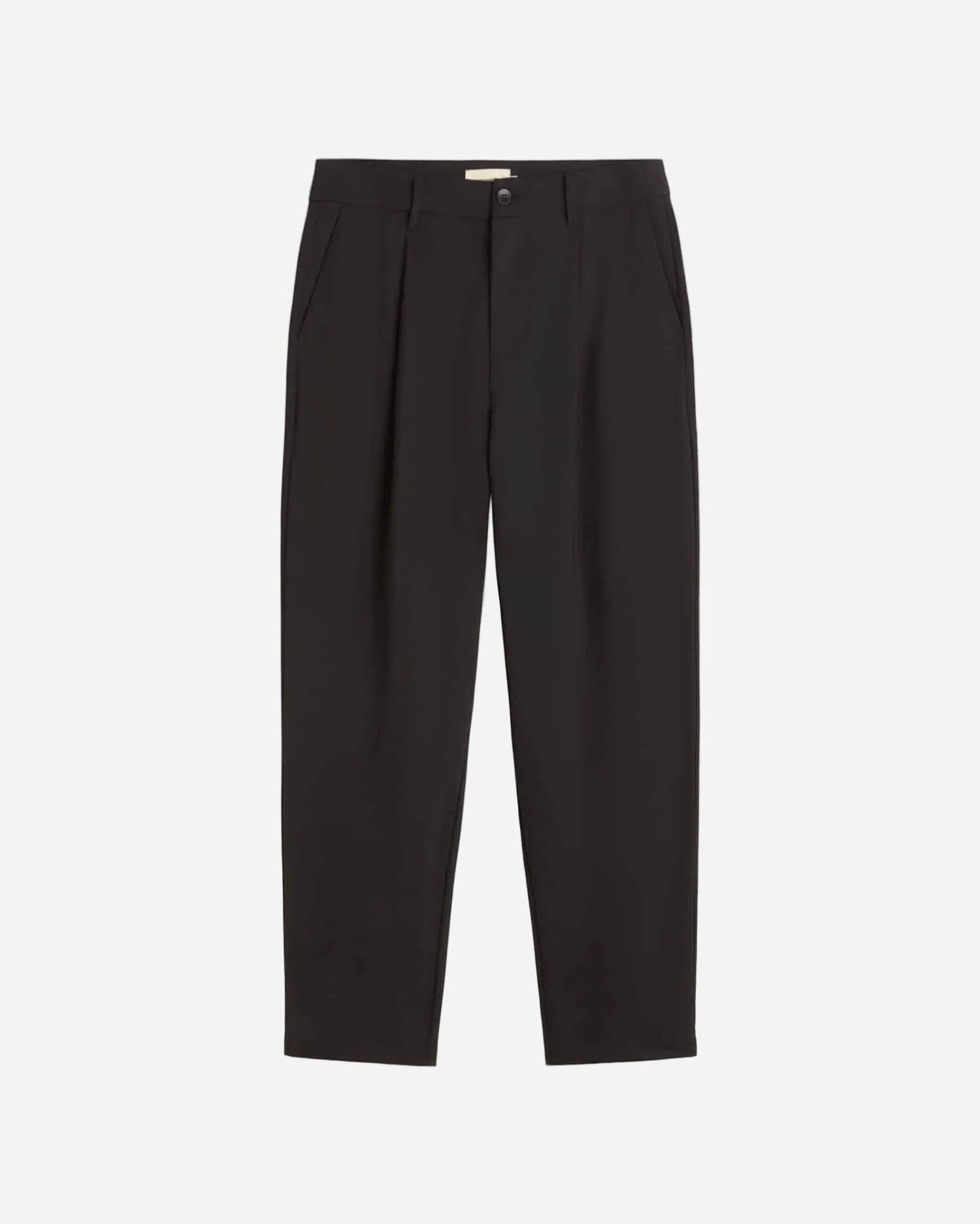 Black pants on a white background