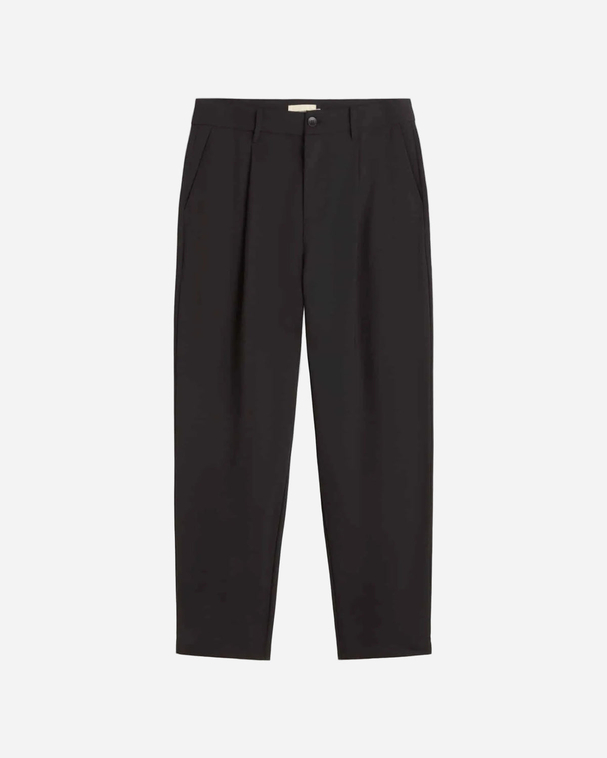 Black pants on a white background