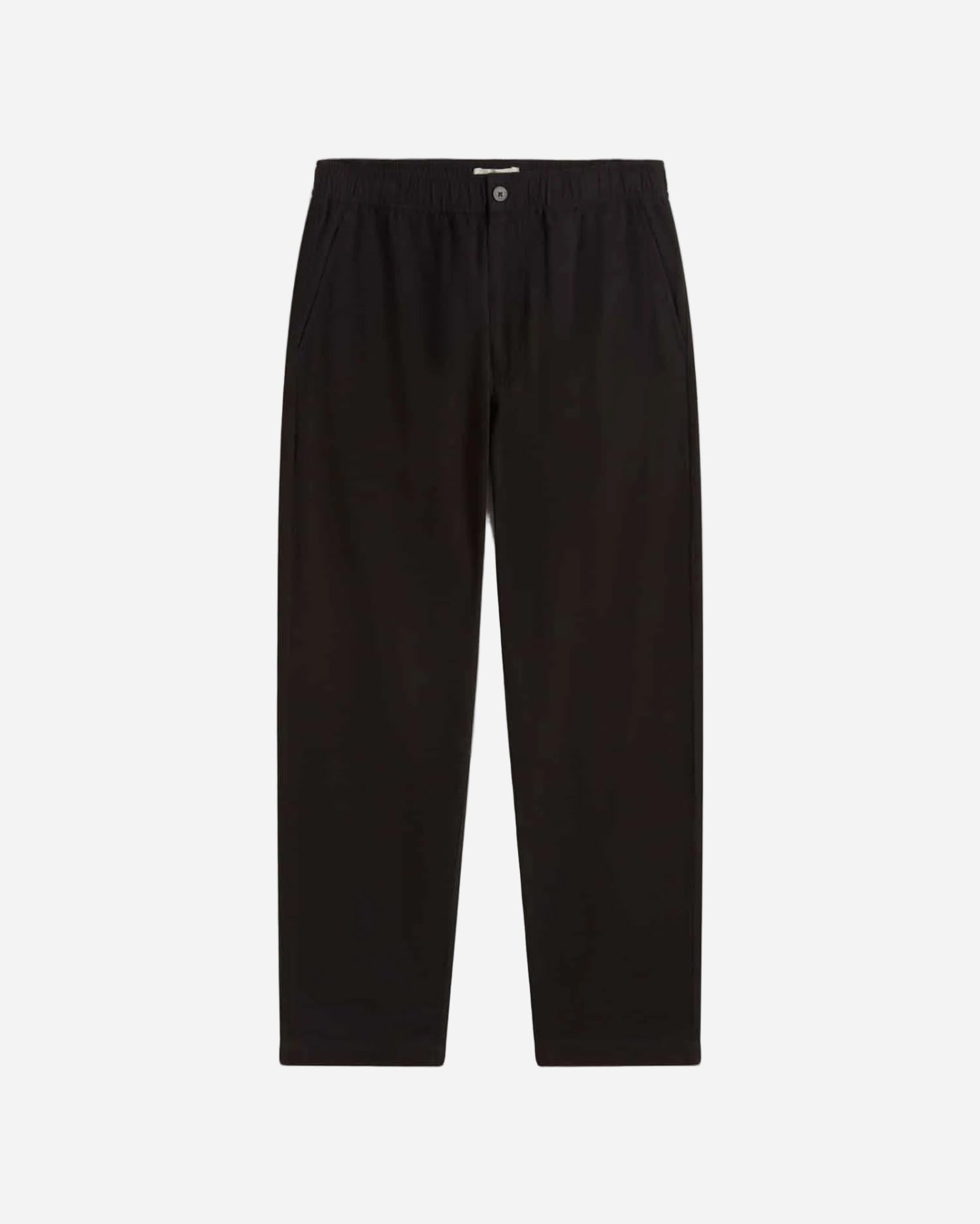 Black pants on a white background