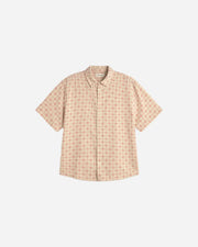 Checkered shirt on a light gray background