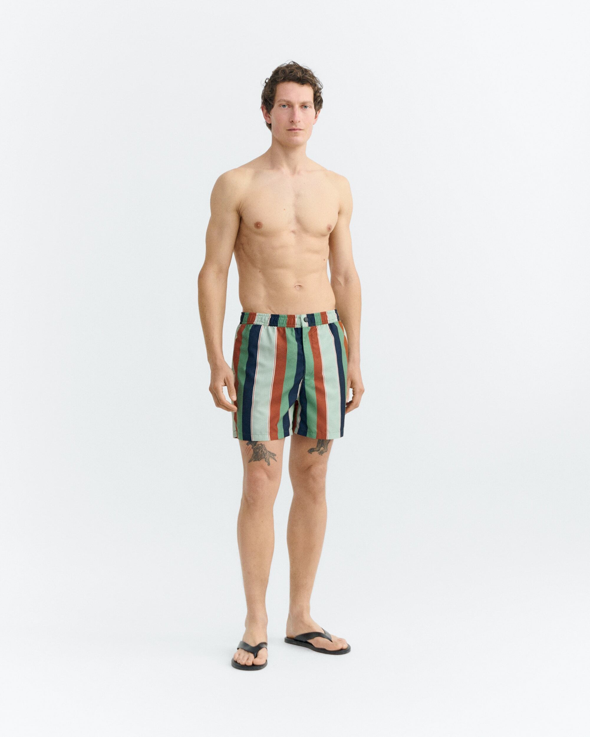 QUICK STRIPES LIU SWIMSHORTS