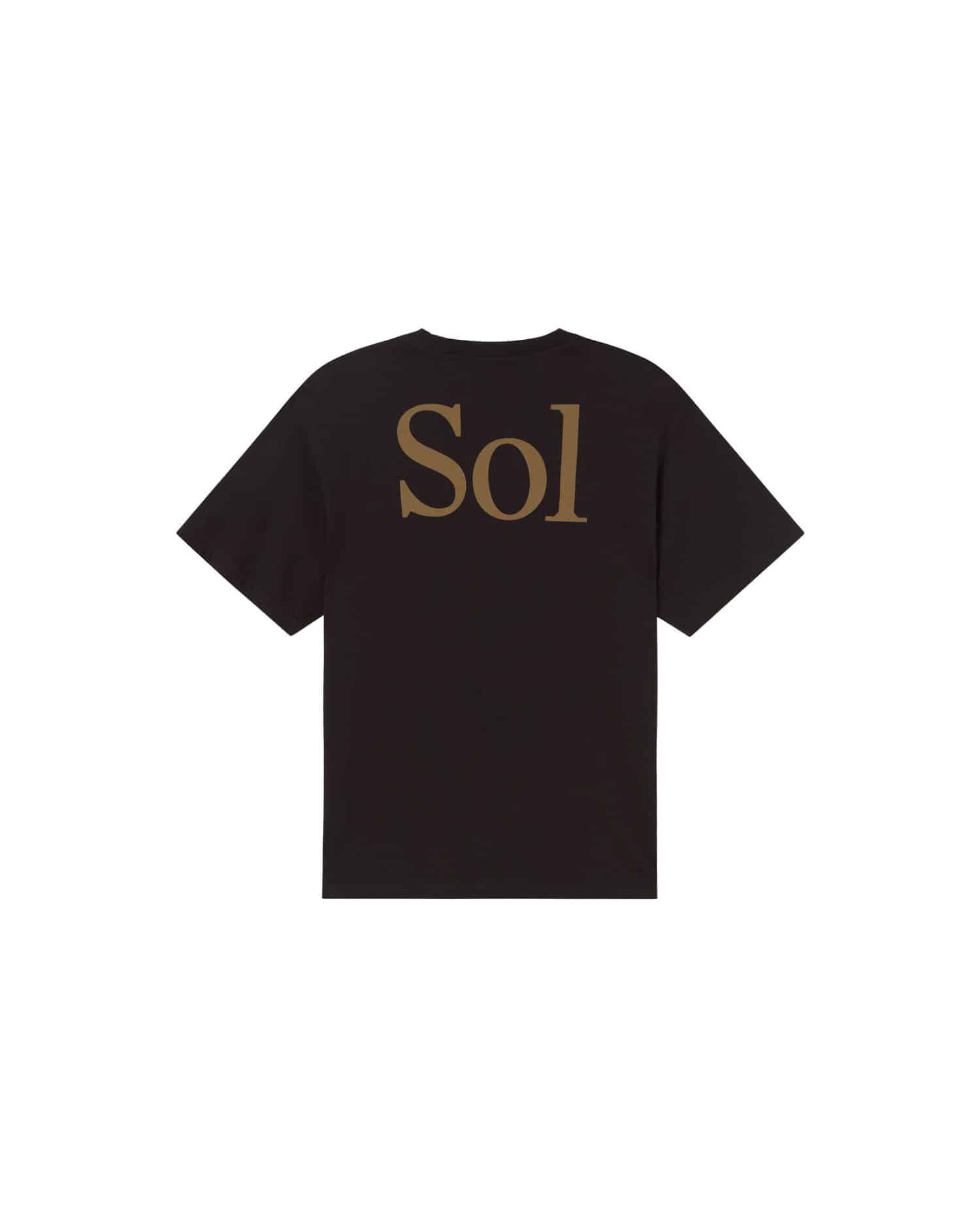 SOL TYPE BLACK AARON TEE