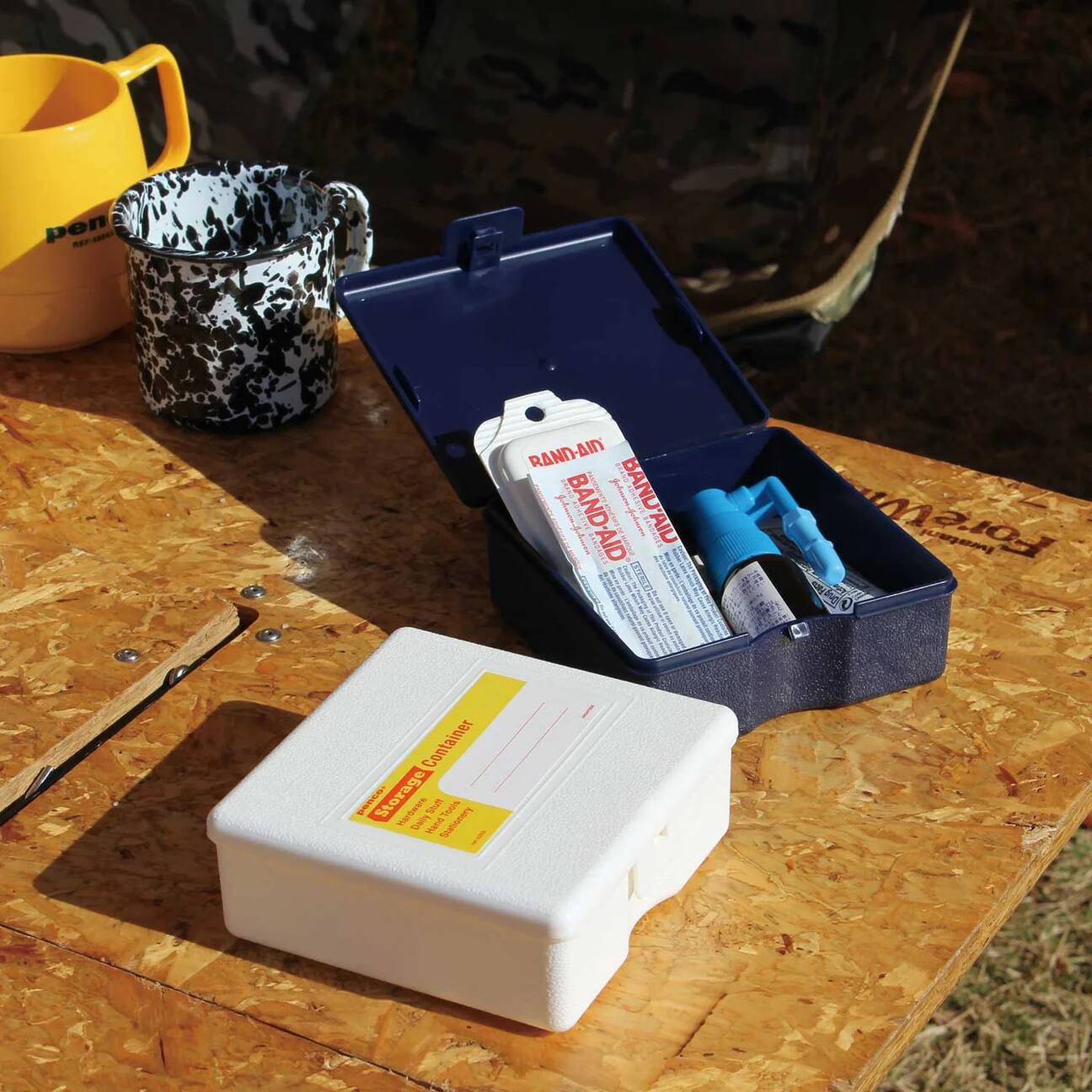 NAVY SMALL STORAGE CONTAINER