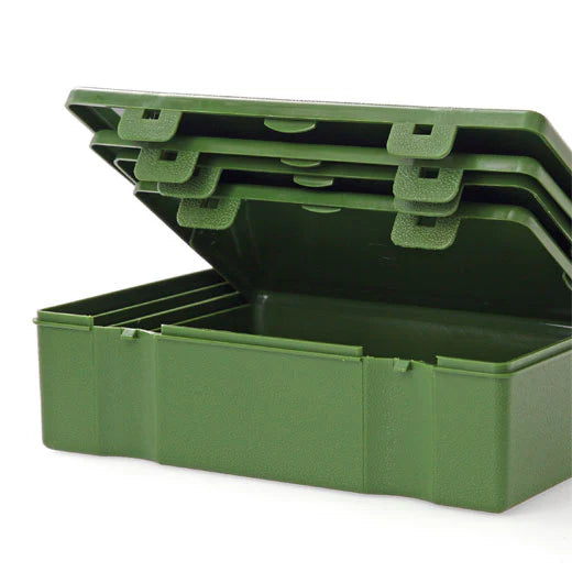 SET OF 4 GREEN STORAGE CONTAINER
